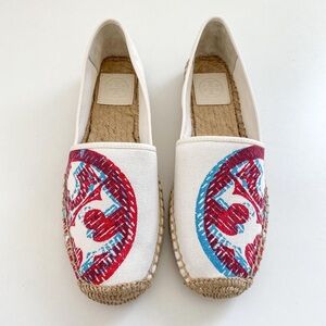 Tory Burch 3d Logo Espadrille Flats